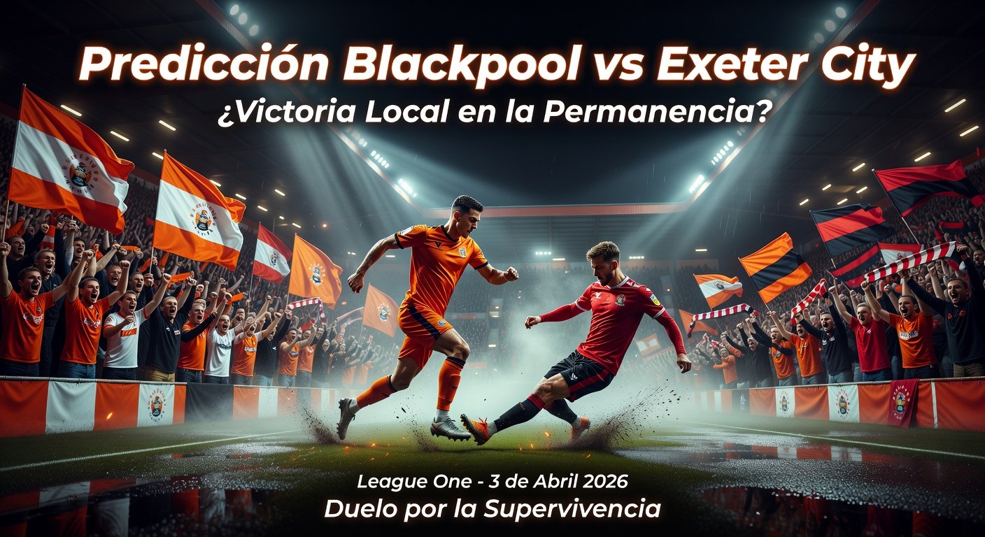 Blackpool vs Exeter City Pronóstico / Prediction