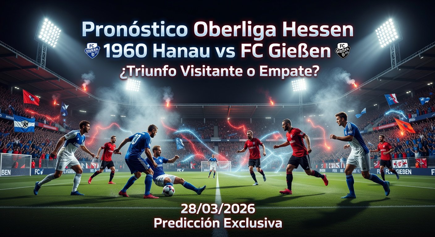 1960 Hanau vs FC Gießen Pronóstico / Prediction