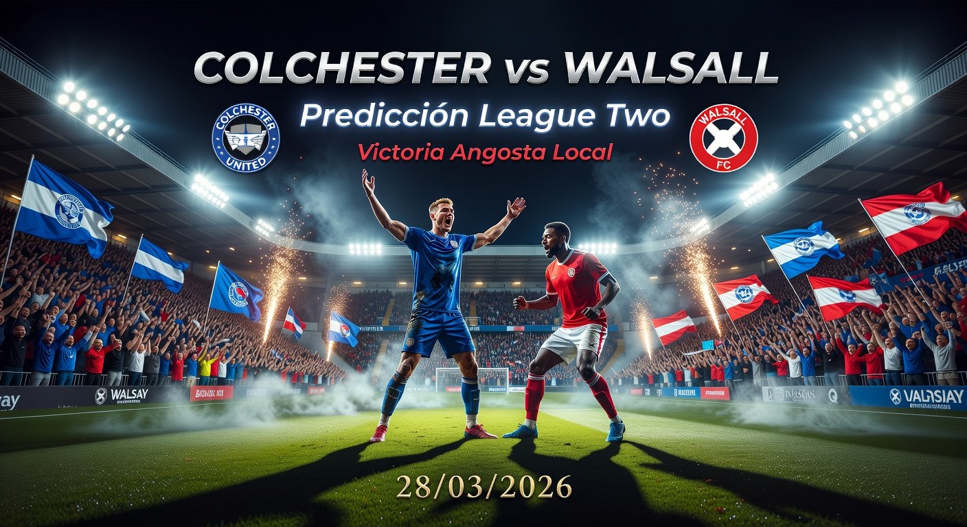 Colchester vs Walsall Pronóstico / Prediction