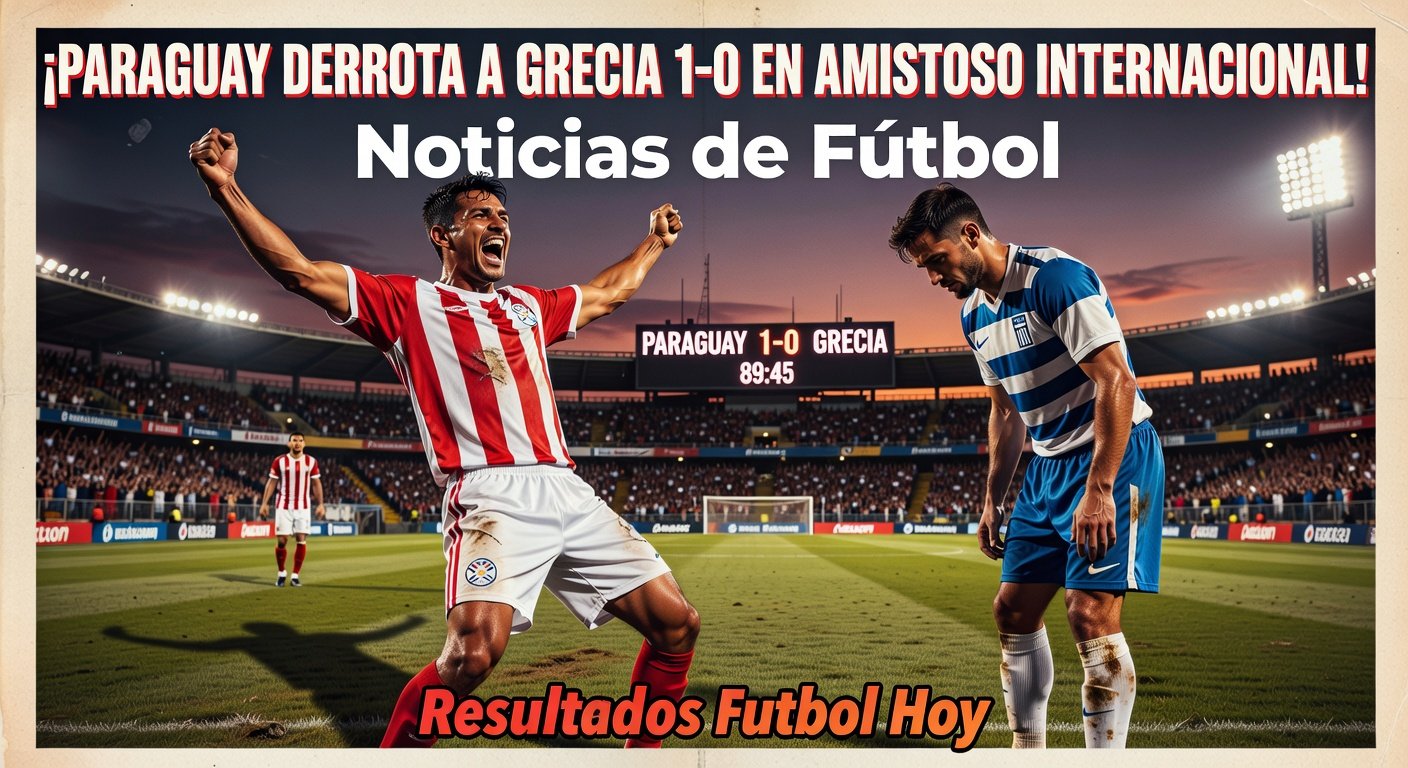 Paraguay beats Greece 1-0 (ESPN, March 28, 2026)