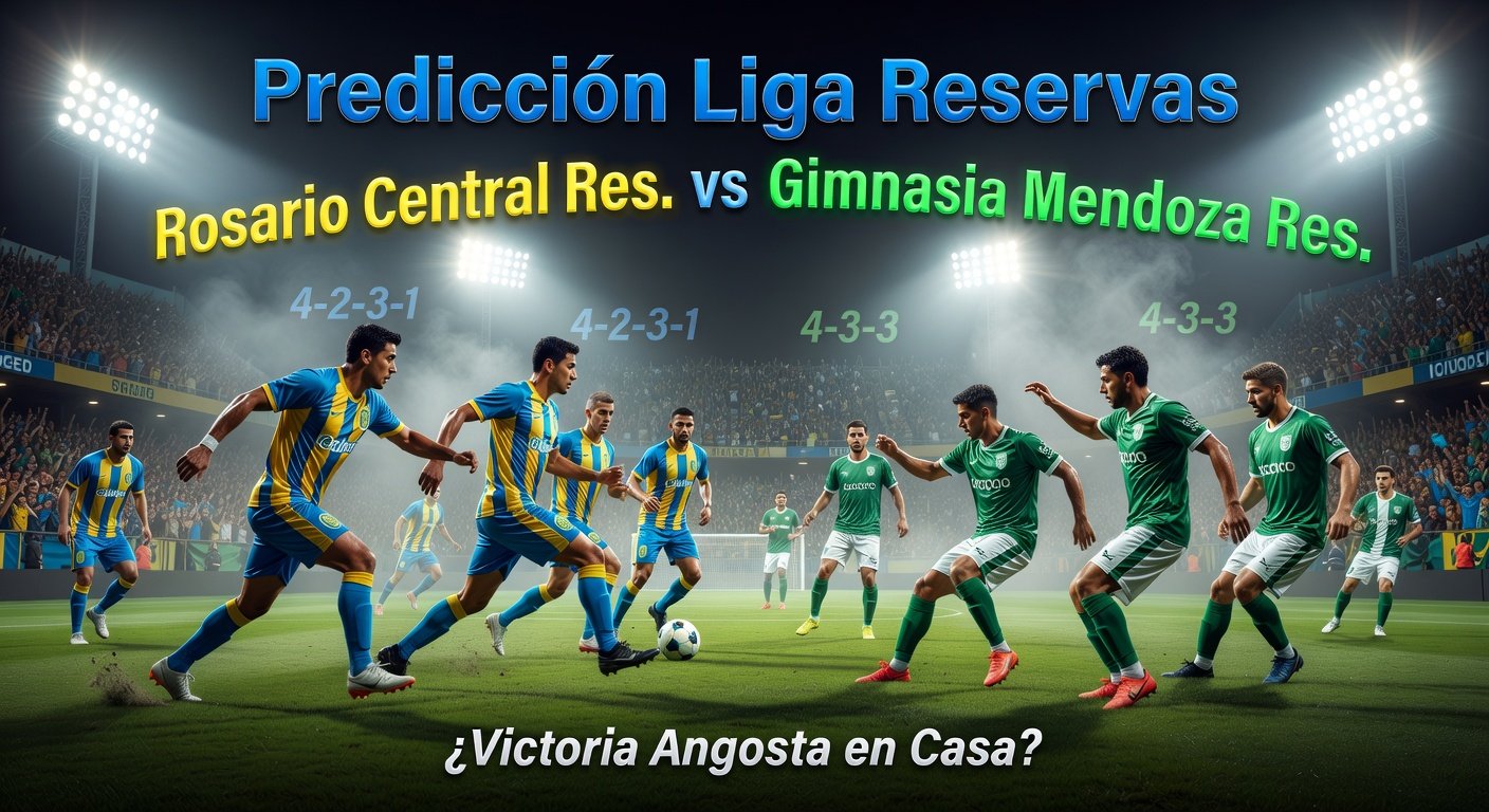 Rosario Central Res. vs Gimnasia Mendoza 2 Pronóstico / Prediction