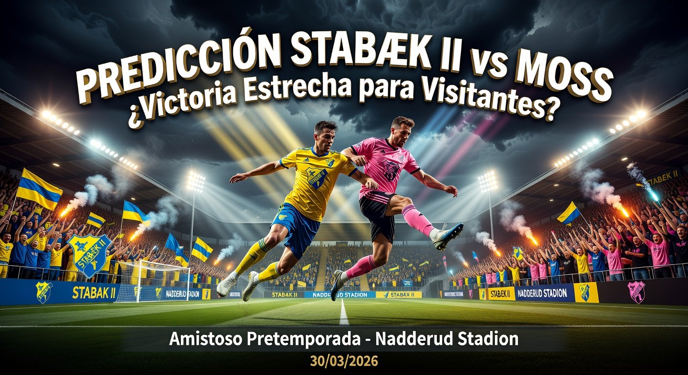 Stabæk II vs Moss Pronóstico / Prediction