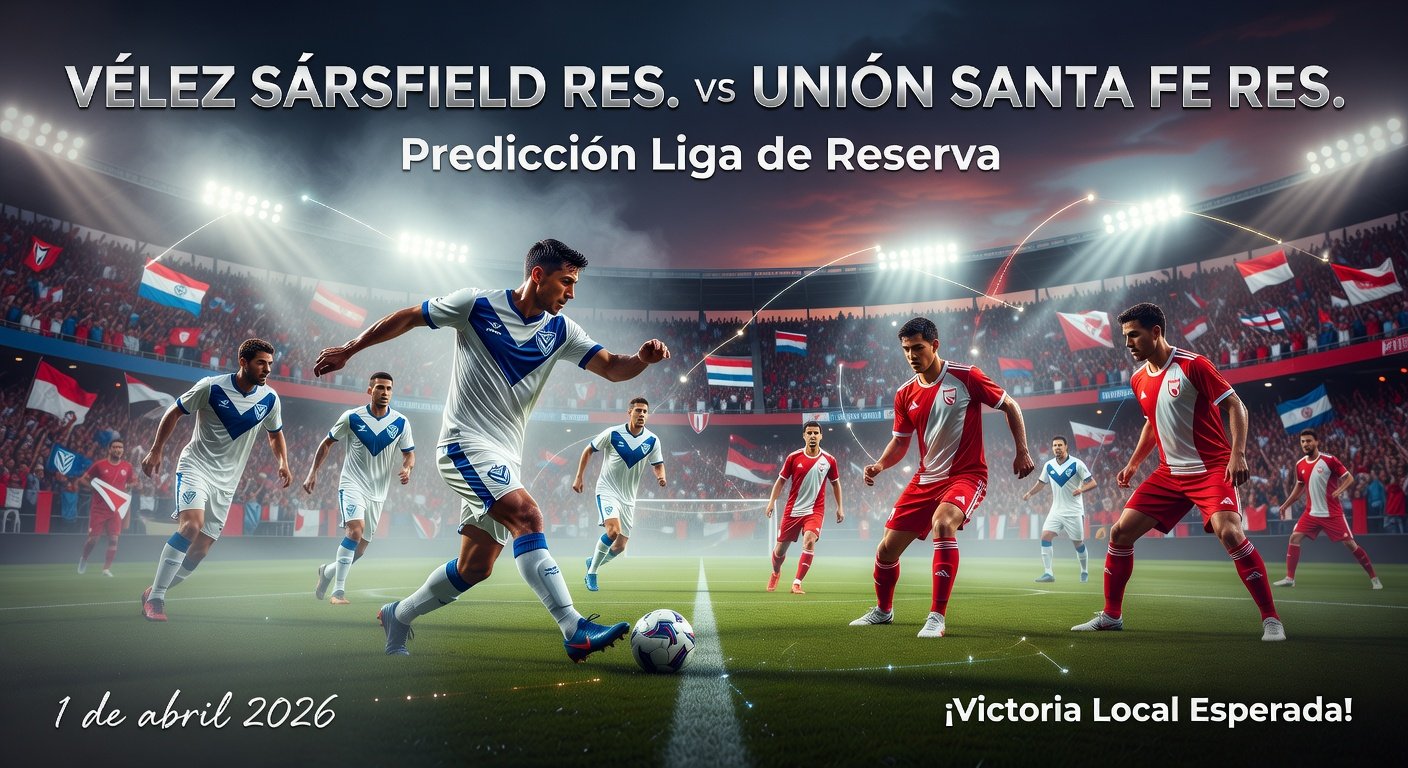 Vélez Sársfield Res. vs Unión Santa Fe Res. Pronóstico / Prediction