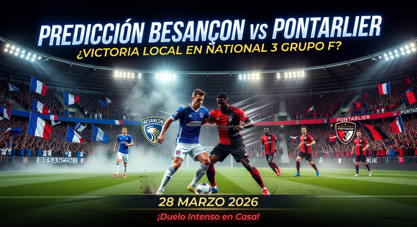 Besançon vs Pontarlier Pronóstico / Prediction