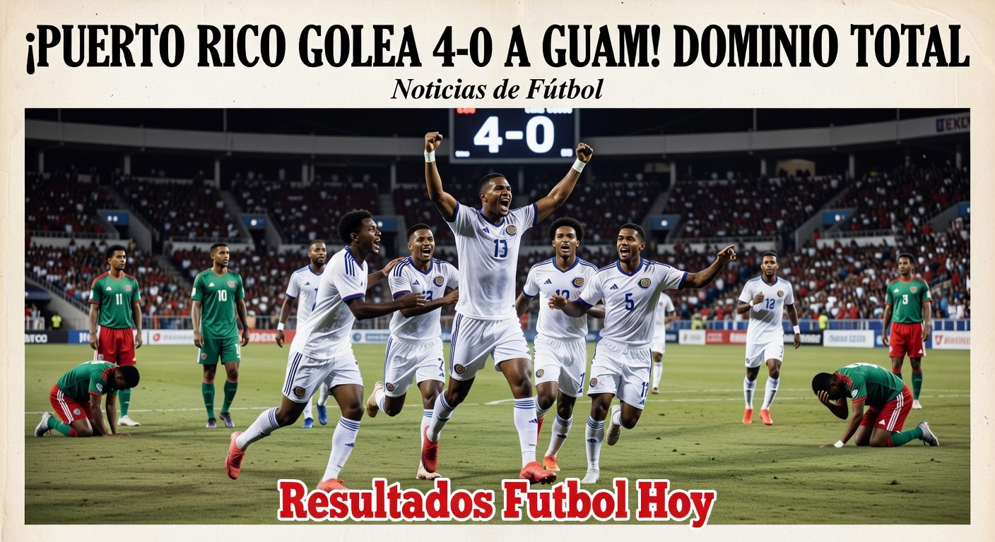 Puerto Rico 4-0 Guam in FIFA Series friendly (BBC Sport)