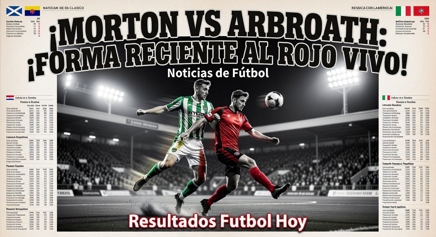 Morton vs Arbroath Scottish Championship