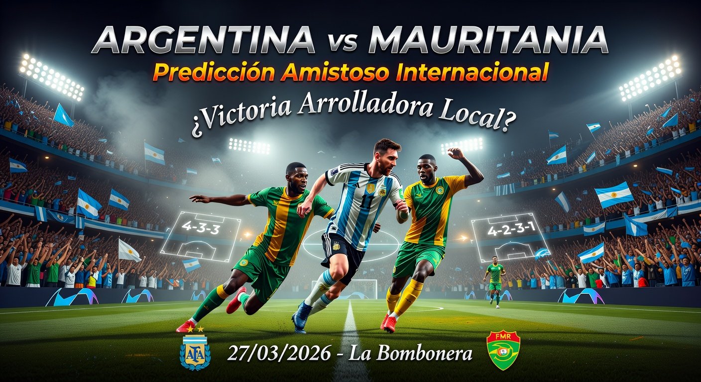 Argentina vs Mauritania Pronóstico / Prediction