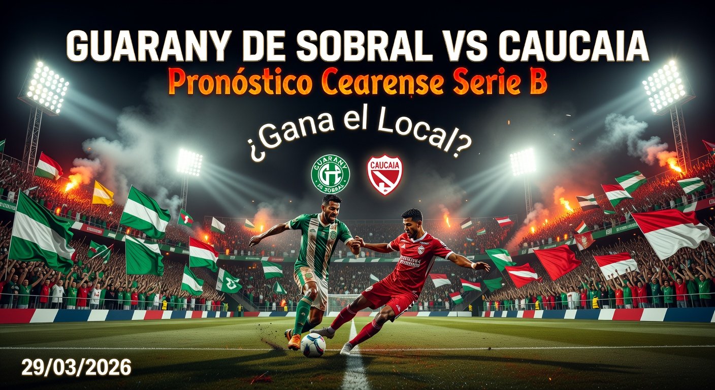 Guarany de Sobral vs Caucaia Pronóstico / Prediction