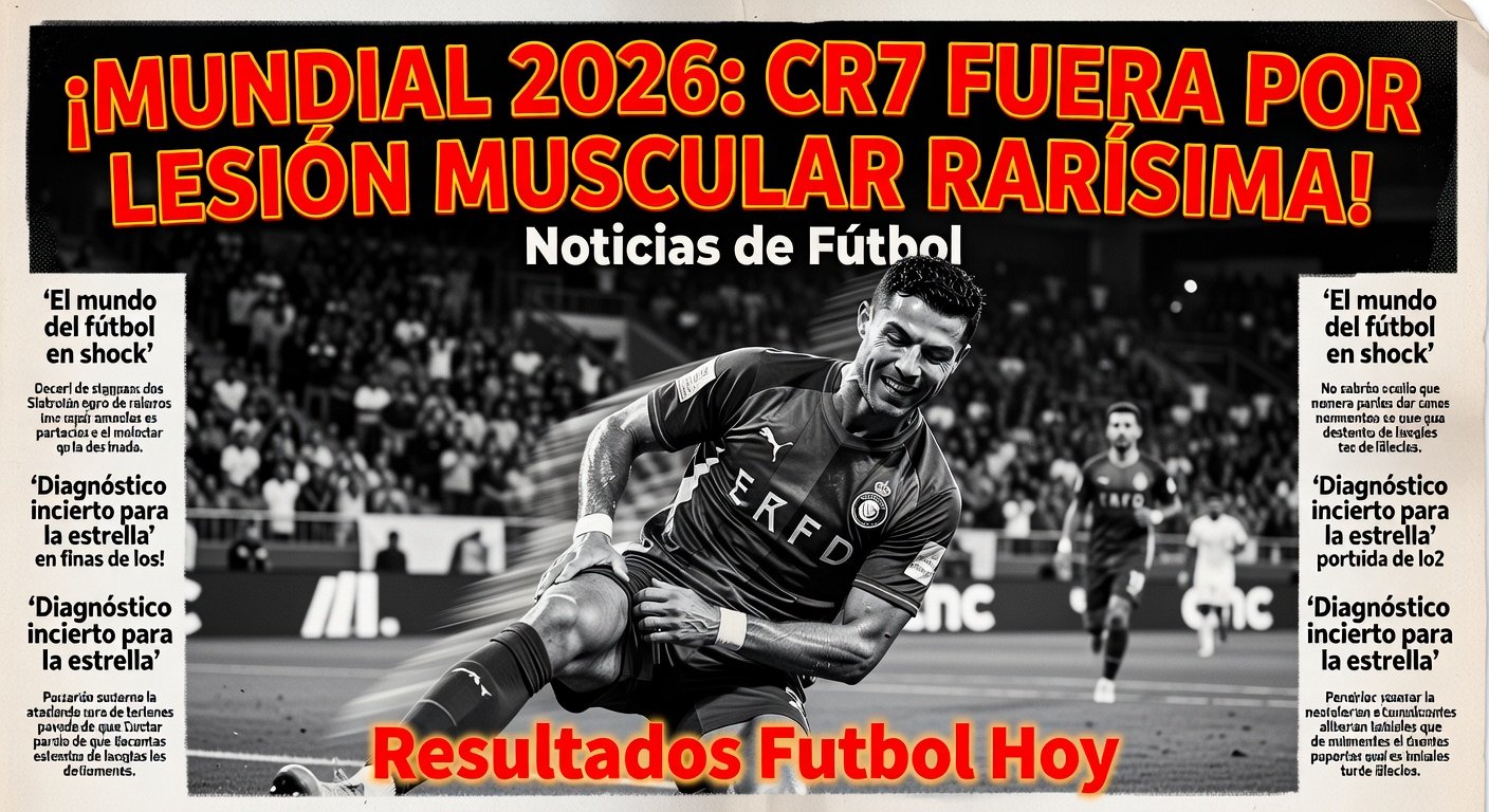 Cristiano Ronaldo sidelined by rare muscle injury ahead of World Cup (Plataforma Media)