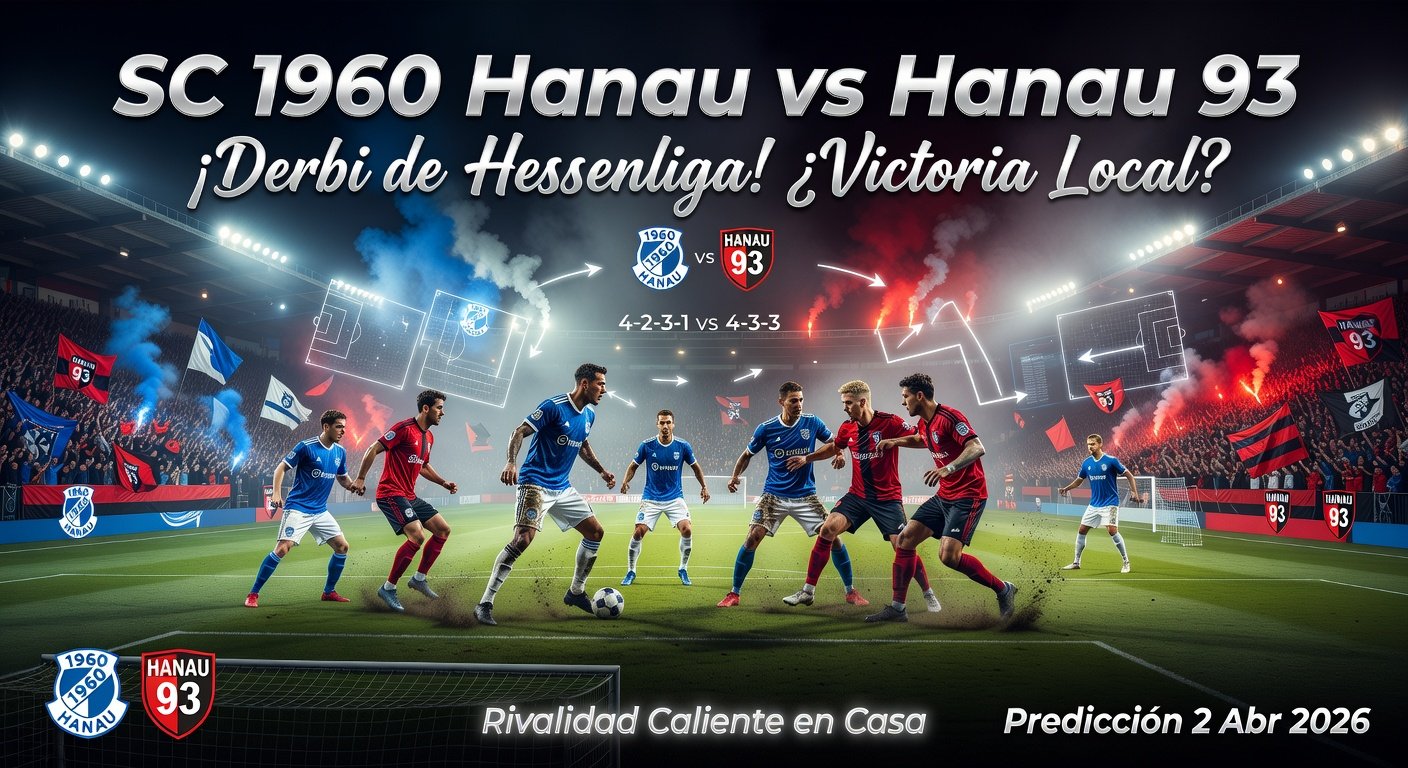 1960 Hanau vs Hanau 93 Pronóstico / Prediction