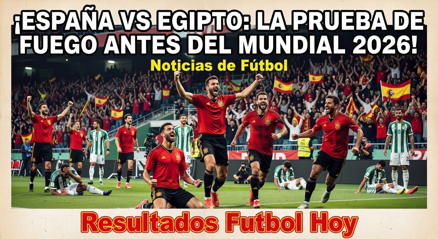 Spain vs Egypt international friendly