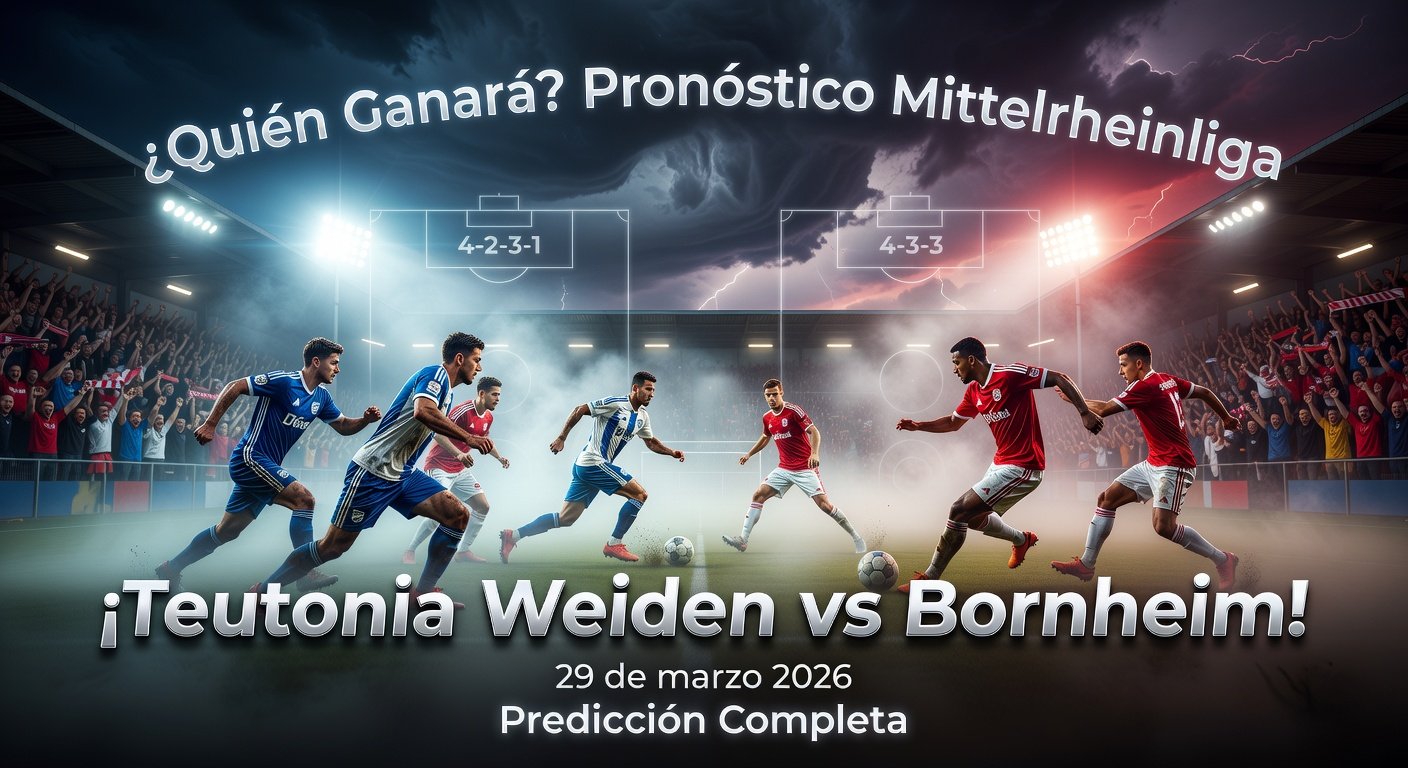 Teutonia Weiden vs Bornheim Pronóstico / Prediction