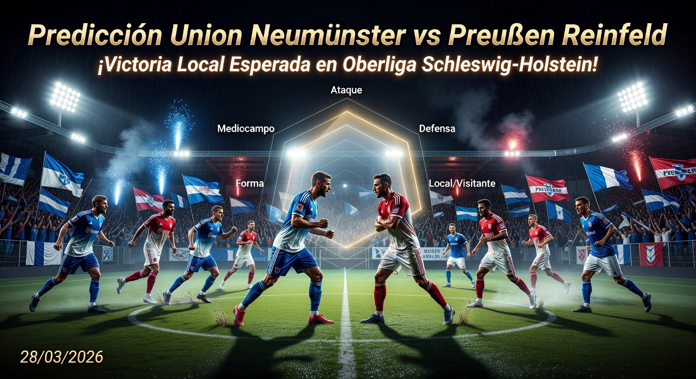 Union Neumünster vs Preußen Reinfeld Pronóstico / Prediction