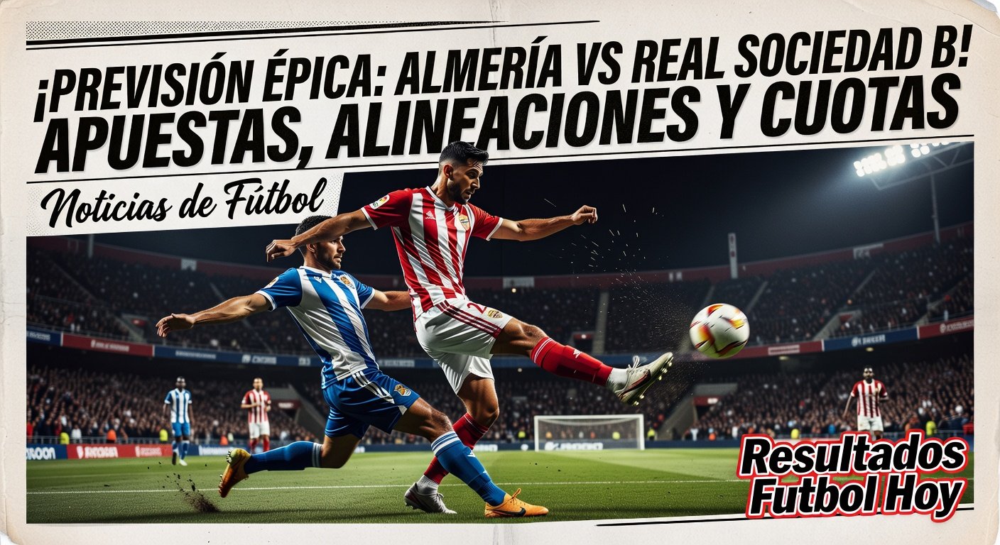 Almería vs Real Sociedad B - La Liga 2 Prediction