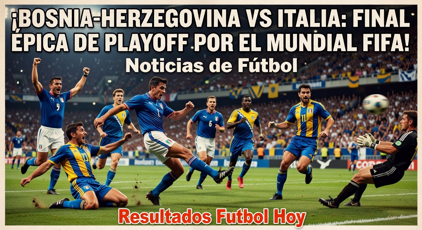 Bosnia-Herzegovina vs Italy World Cup Play-off Final (BBC Sport / UEFA)