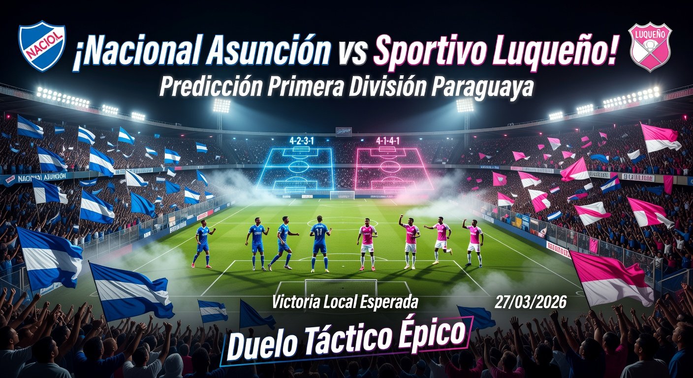 Nacional Asuncion vs Sportivo Luqueno Pronóstico / Prediction