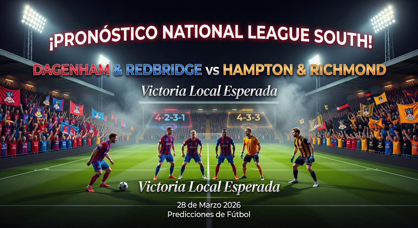 Dagenham & Redbridge vs Hampton & Richmond Pronóstico / Prediction