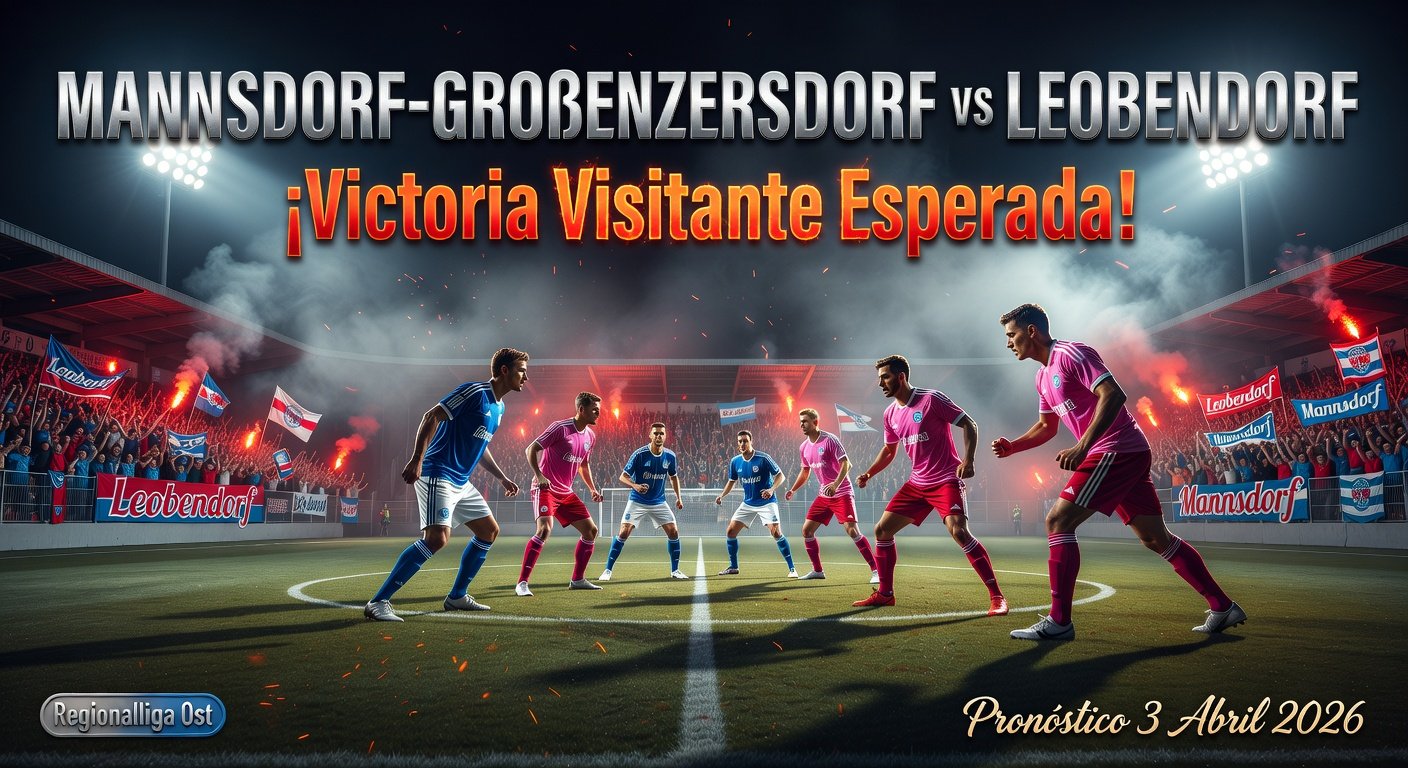 Mannsdorf-Großenzersdorf vs Leobendorf Pronóstico / Prediction