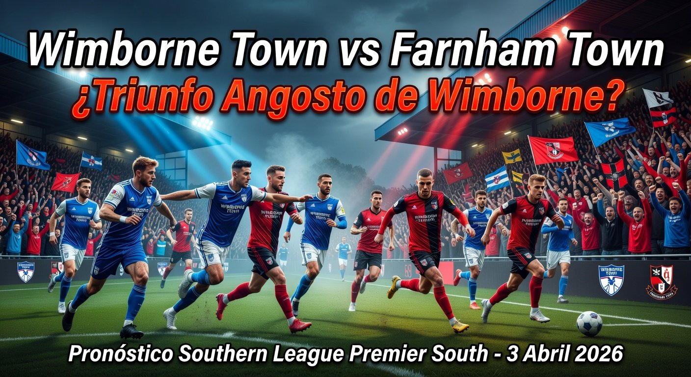 Wimborne Town vs Farnham Town Pronóstico / Prediction