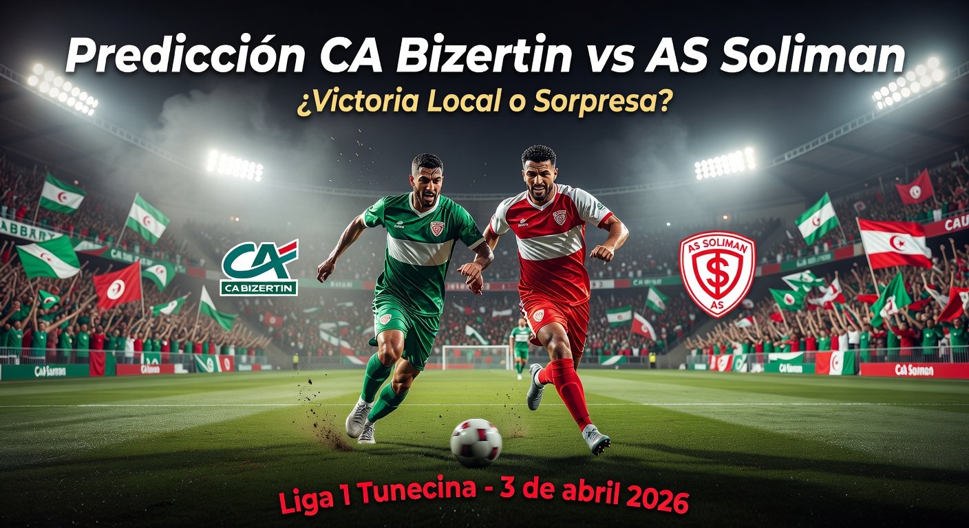 CA Bizertin vs AS Soliman Pronóstico / Prediction