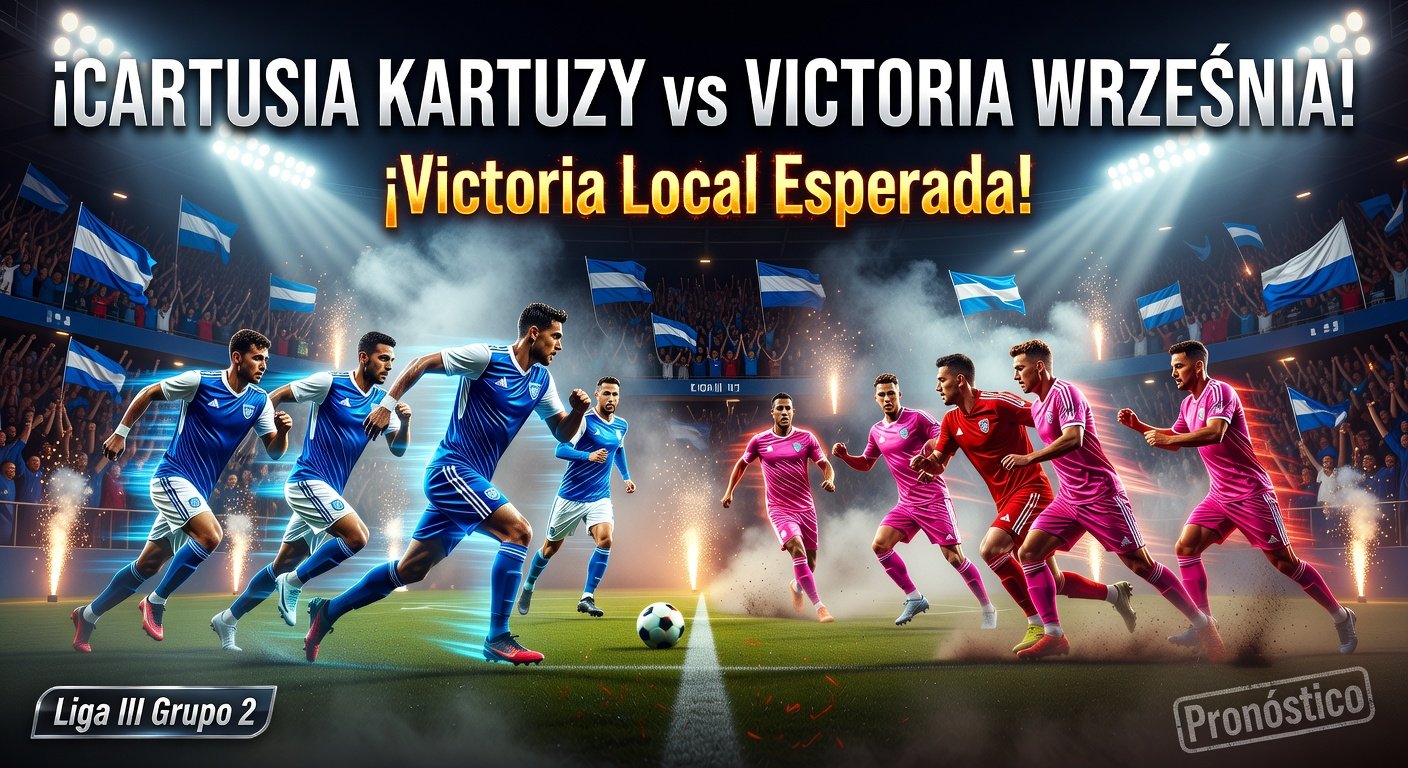 Cartusia Kartuzy vs Victoria Września Pronóstico / Prediction