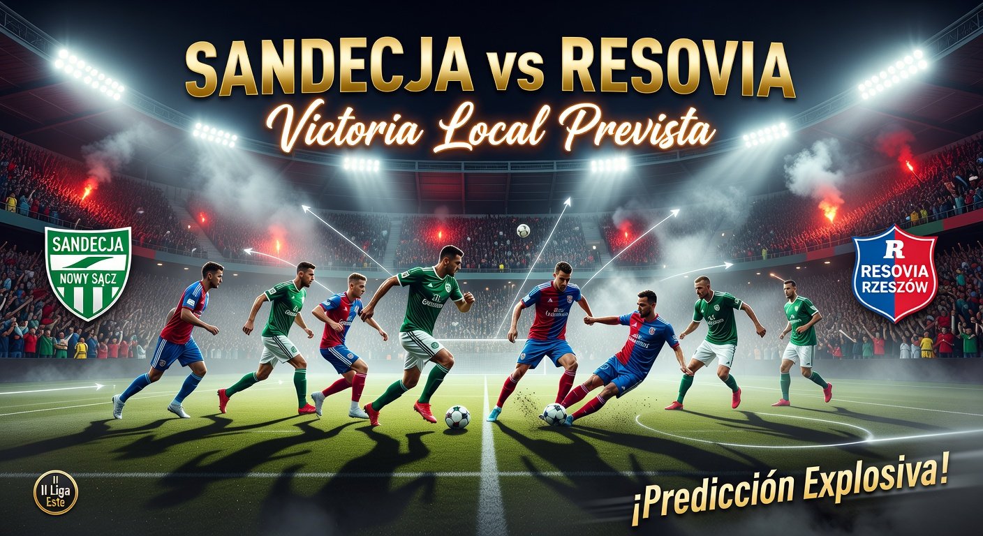 Sandecja Nowy Sącz vs Resovia Rzeszów Pronóstico / Prediction