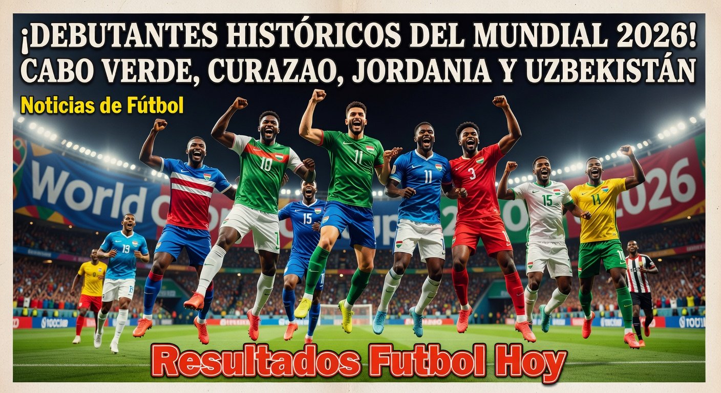 Four debutant nations for 2026 World Cup (ESPN via X)