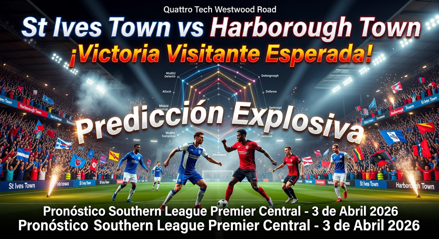 St Ives Town vs Harborough Town Pronóstico / Prediction