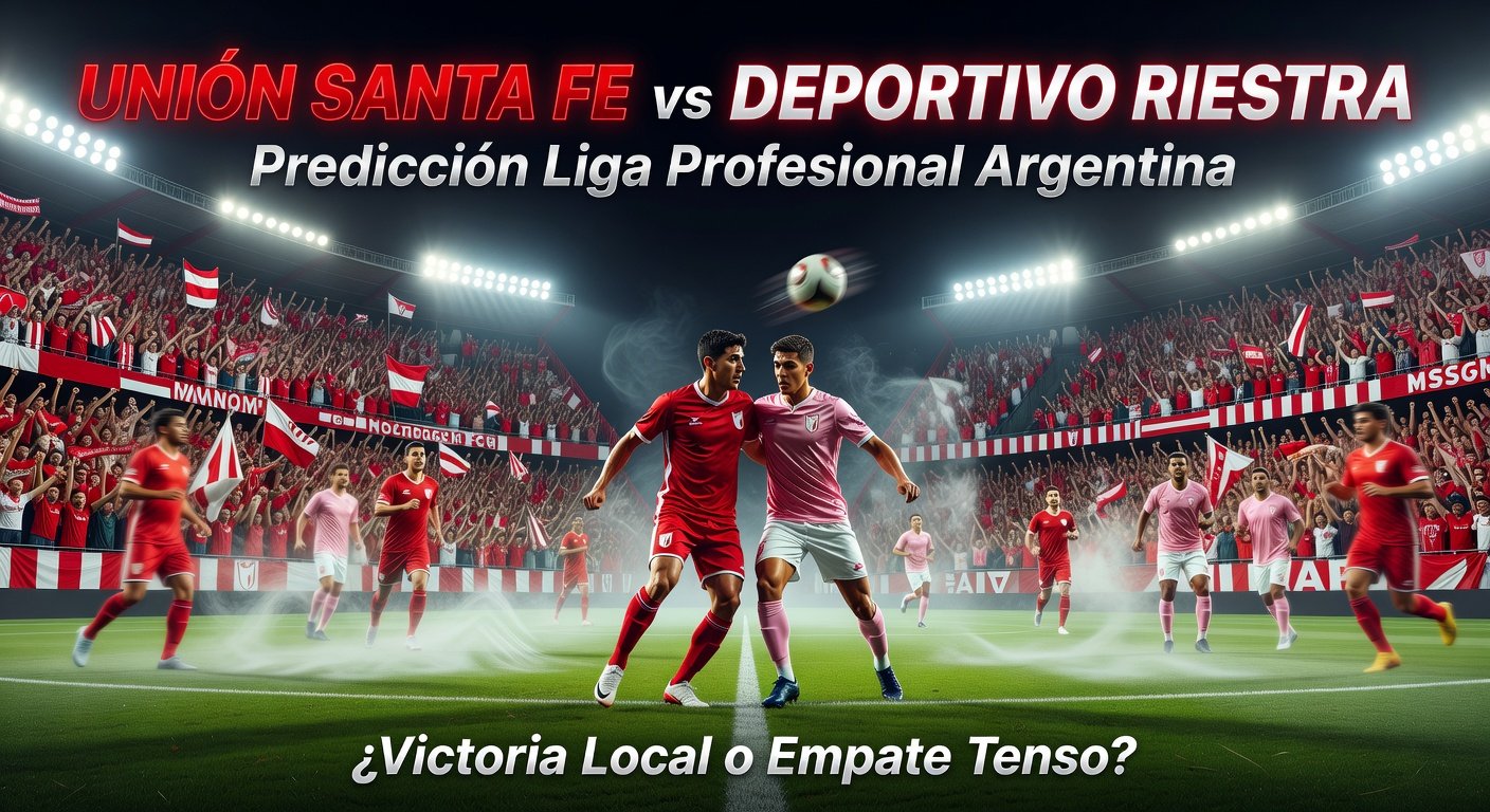 Union Santa Fe vs Deportivo Riestra Pronóstico / Prediction