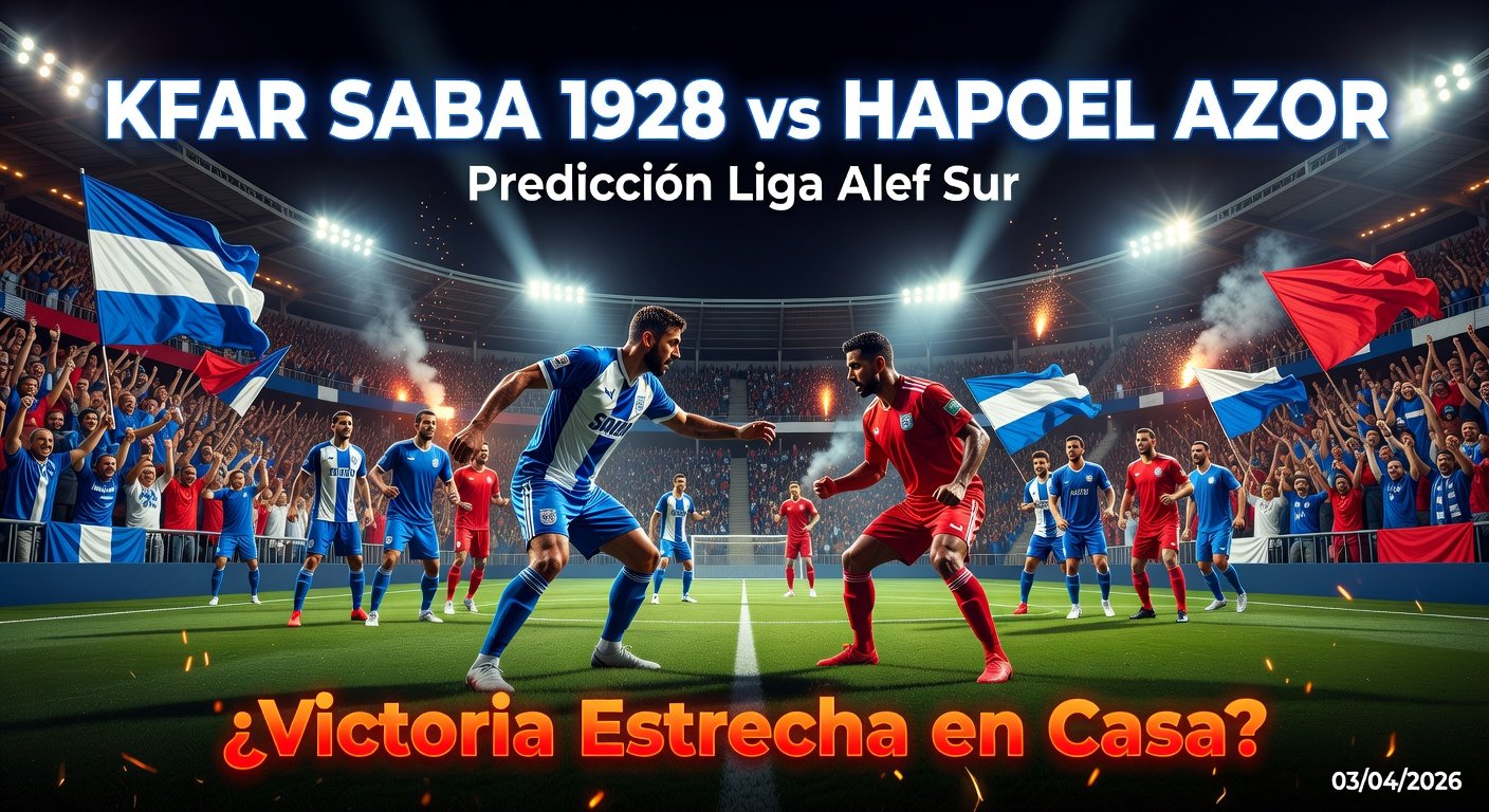 Kfar Saba 1928 vs Hapoel Azor Pronóstico / Prediction