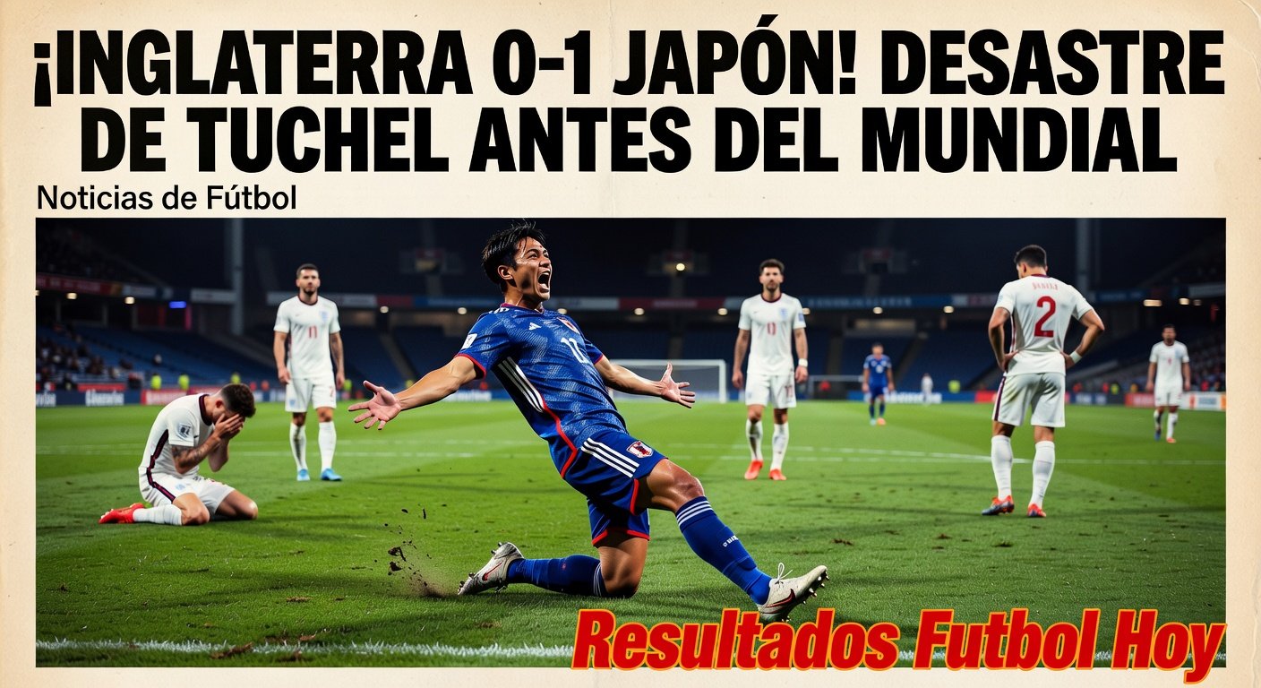 England defeated 0-1 by Japan in World Cup friendly (BBC Sport)