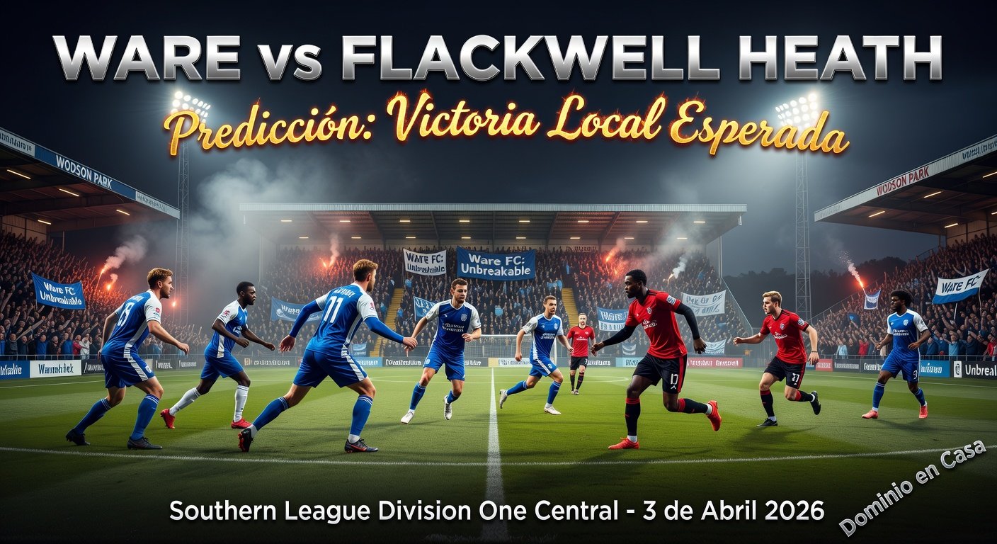 Ware vs Flackwell Heath Pronóstico / Prediction