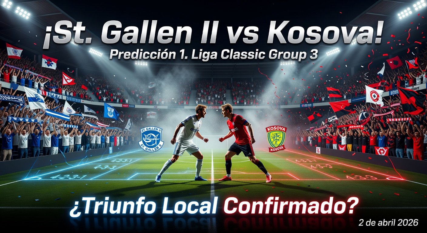 St. Gallen II vs Kosova Pronóstico / Prediction