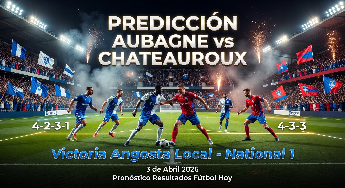 Aubagne vs Chateauroux Pronóstico / Prediction
