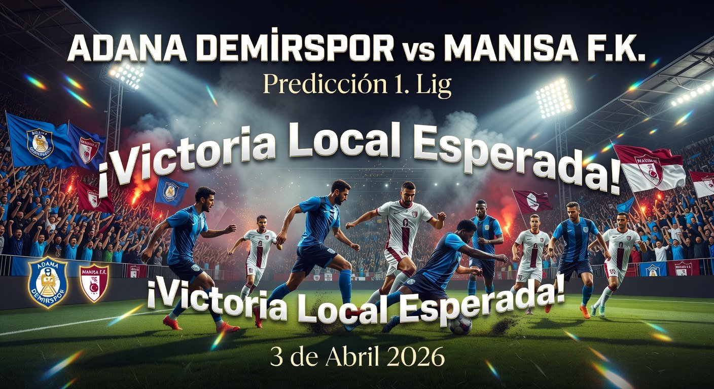 Adana Demirspor vs Manisa F.K. Pronóstico / Prediction
