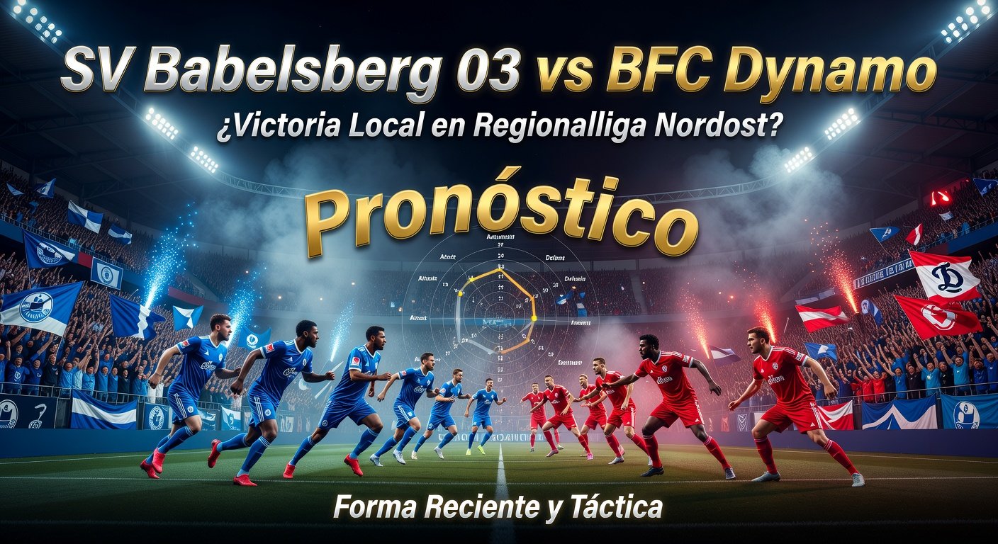 SV Babelsberg 03 vs BFC Dynamo Pronóstico / Prediction