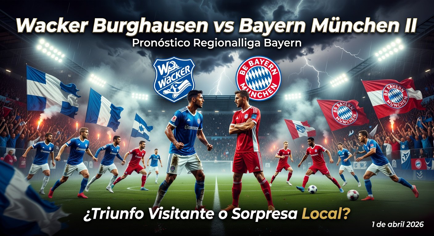 Wacker Burghausen vs Bayern München II Pronóstico / Prediction