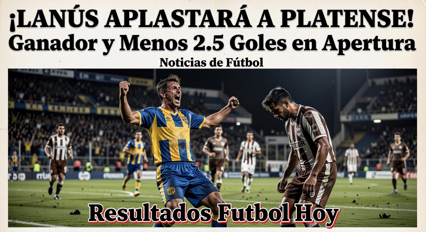 Argentine Liga Profesional: Lanus vs Platense