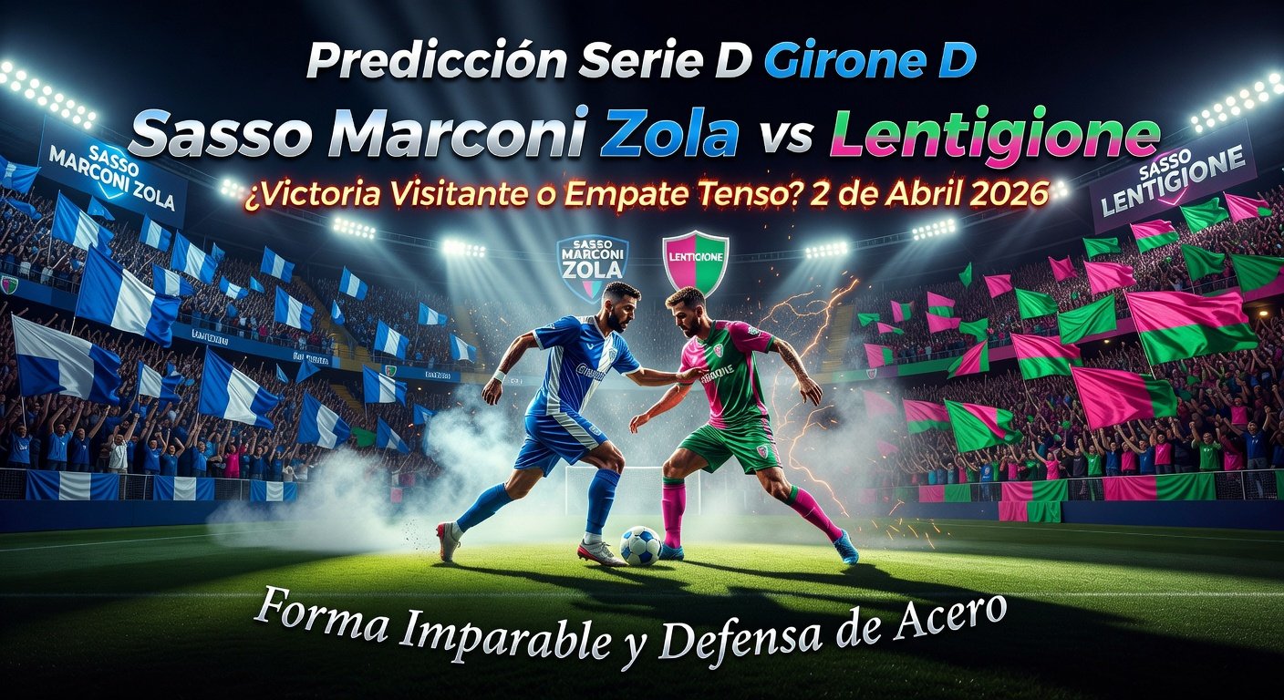 Sasso Marconi Zola vs Lentigione Pronóstico / Prediction