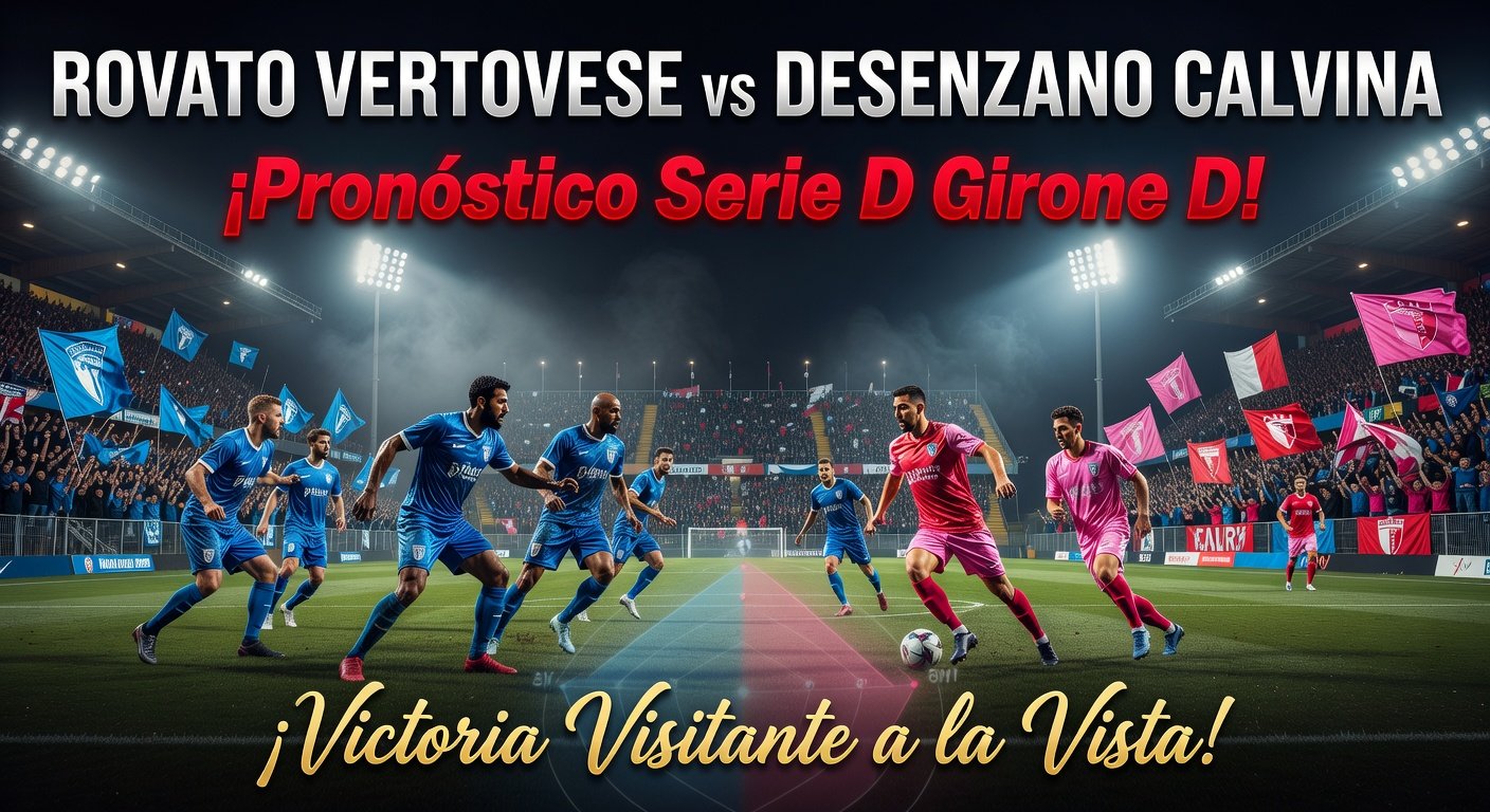 Rovato Vertovese vs Desenzano Calvina Pronóstico / Prediction