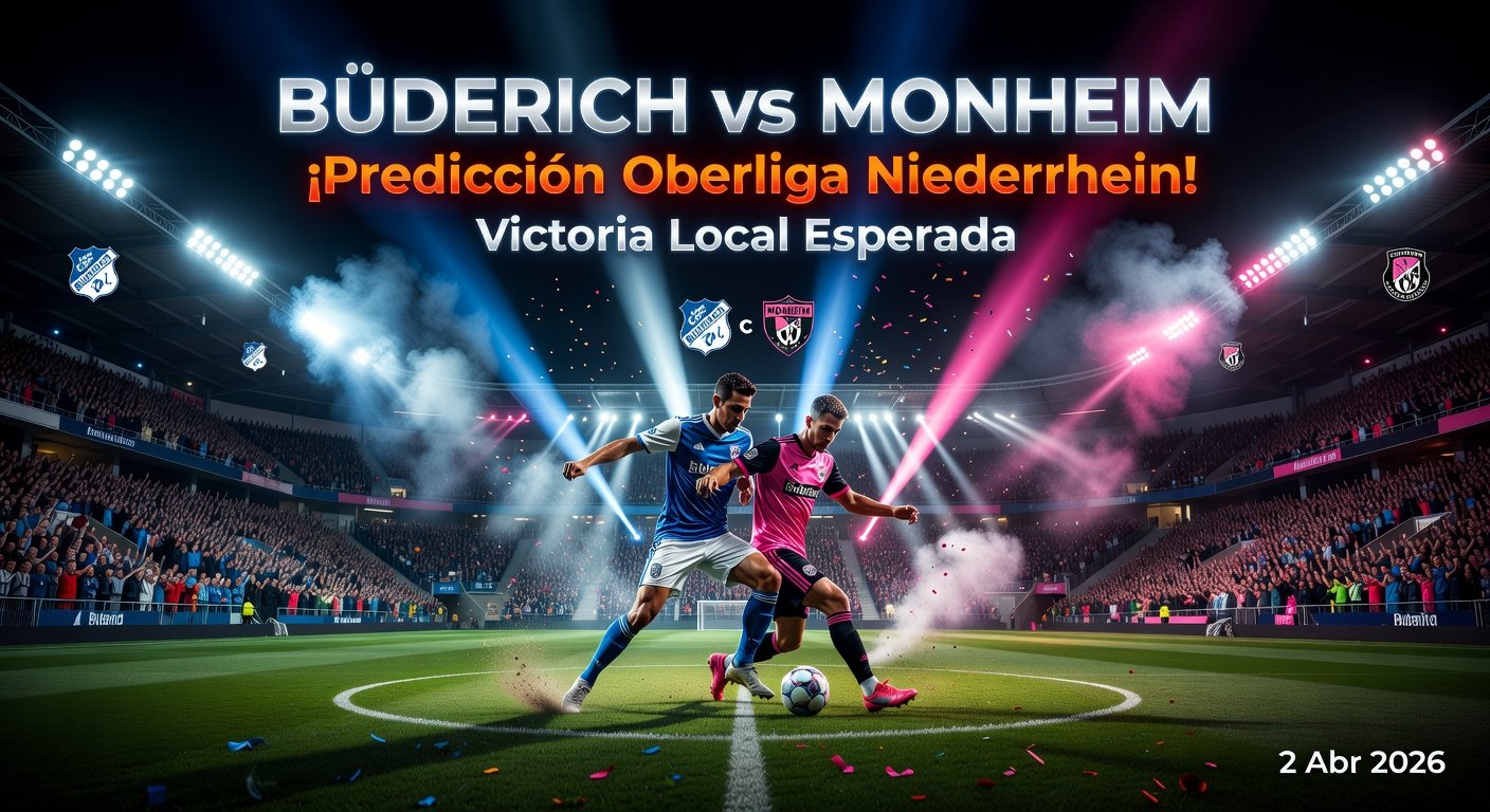 Büderich vs Monheim Pronóstico / Prediction