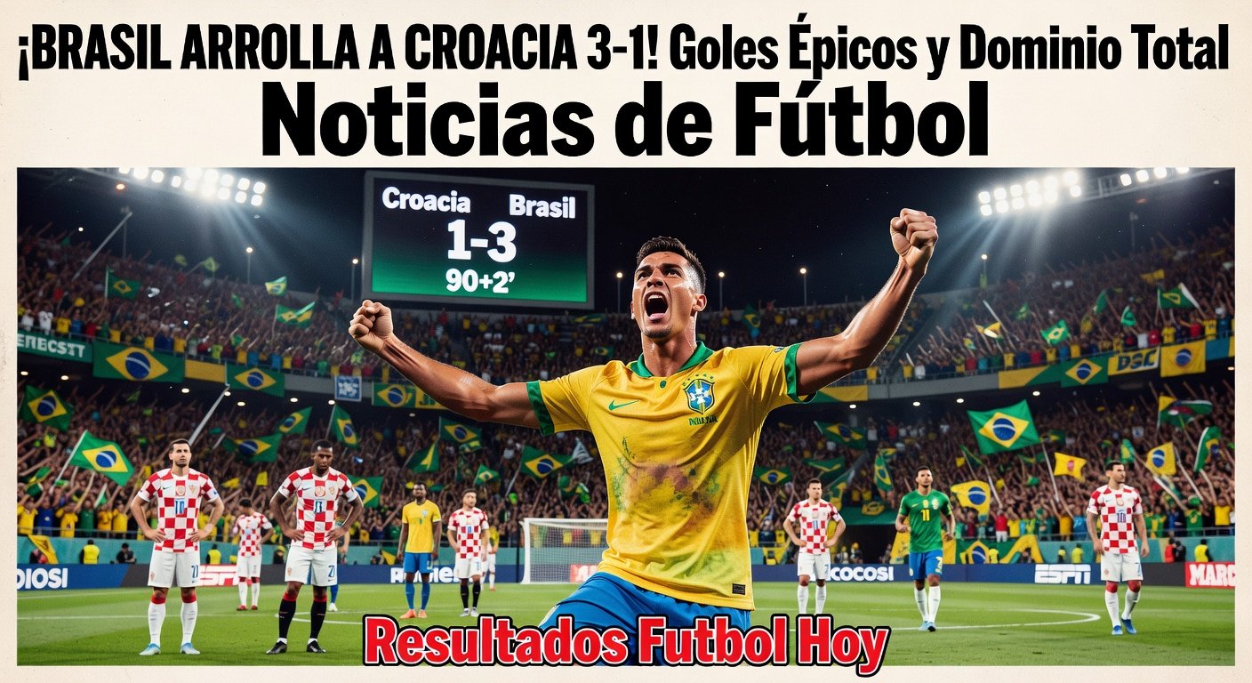Croatia fall 1-3 to Brazil in friendly (worldfootball.net)