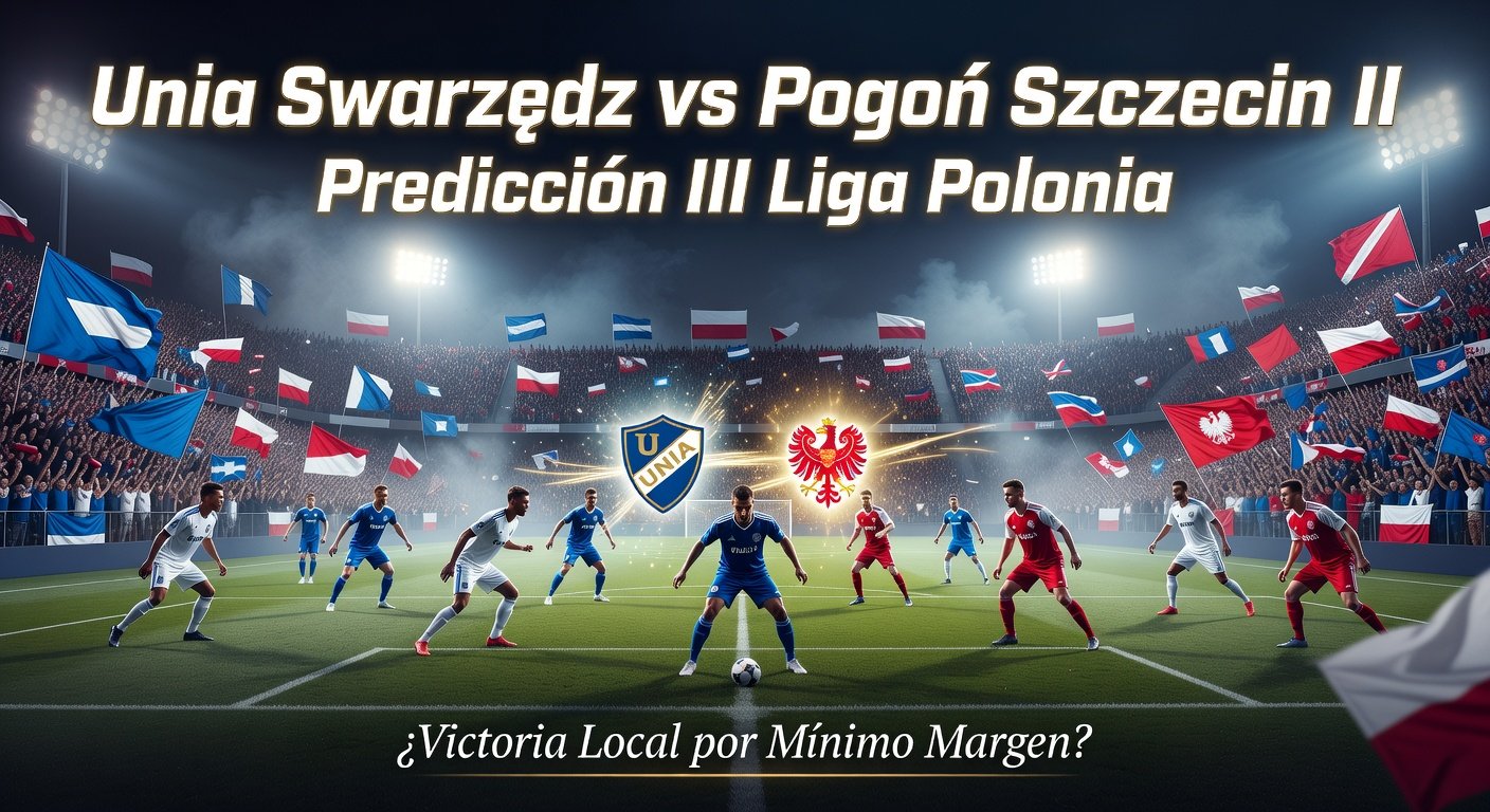 Unia Swarzędz vs Pogoń Szczecin II Pronóstico / Prediction