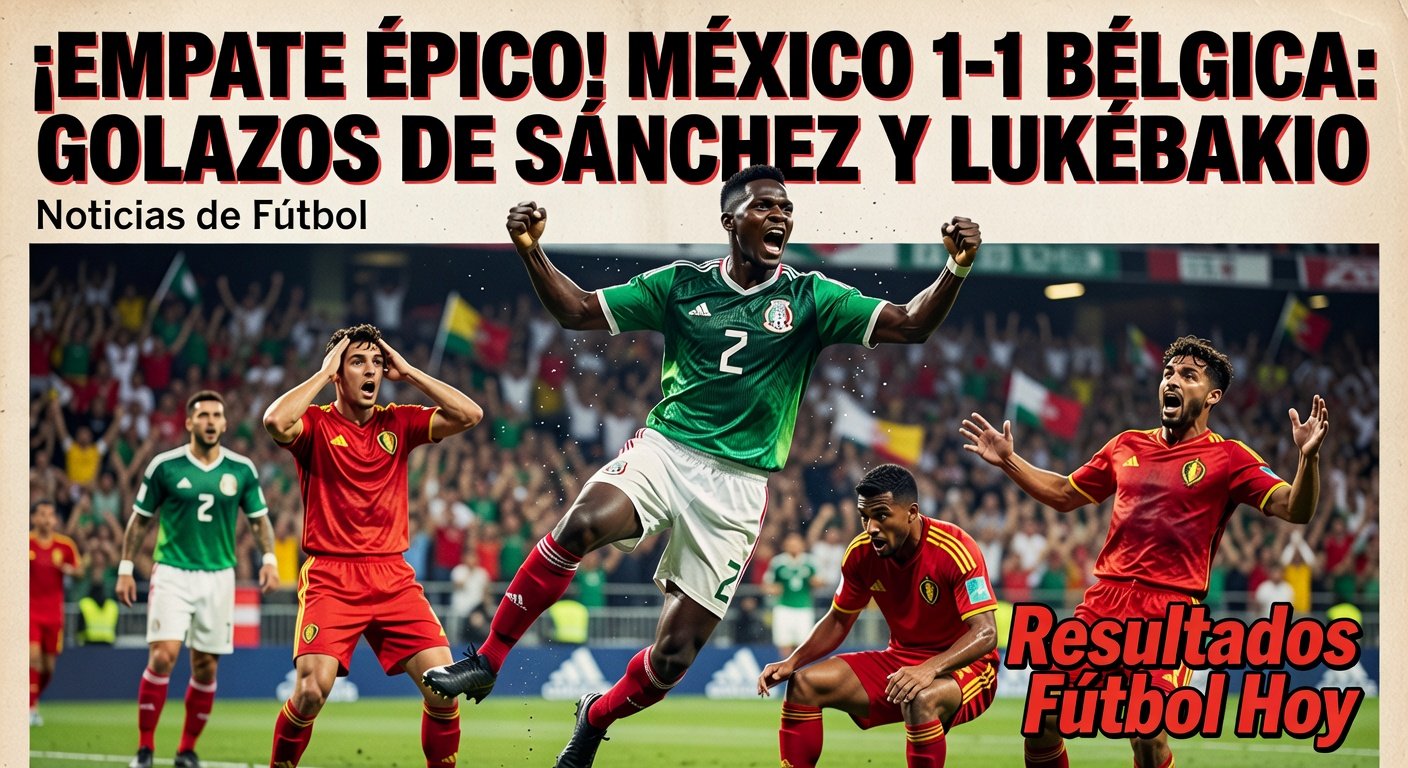 Mexico draw 1-1 with Belgium in friendly (worldfootball.net)