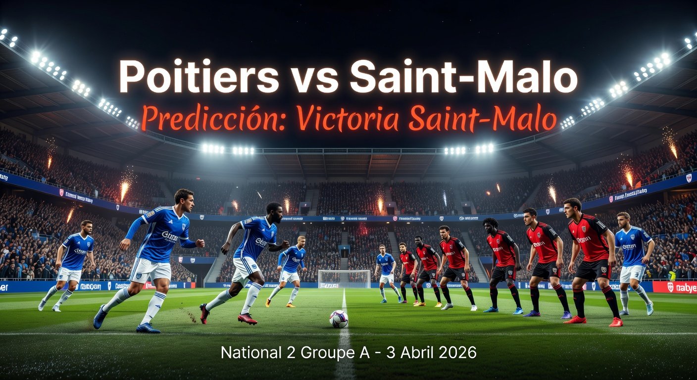 Poitiers vs Saint-Malo Pronóstico / Prediction