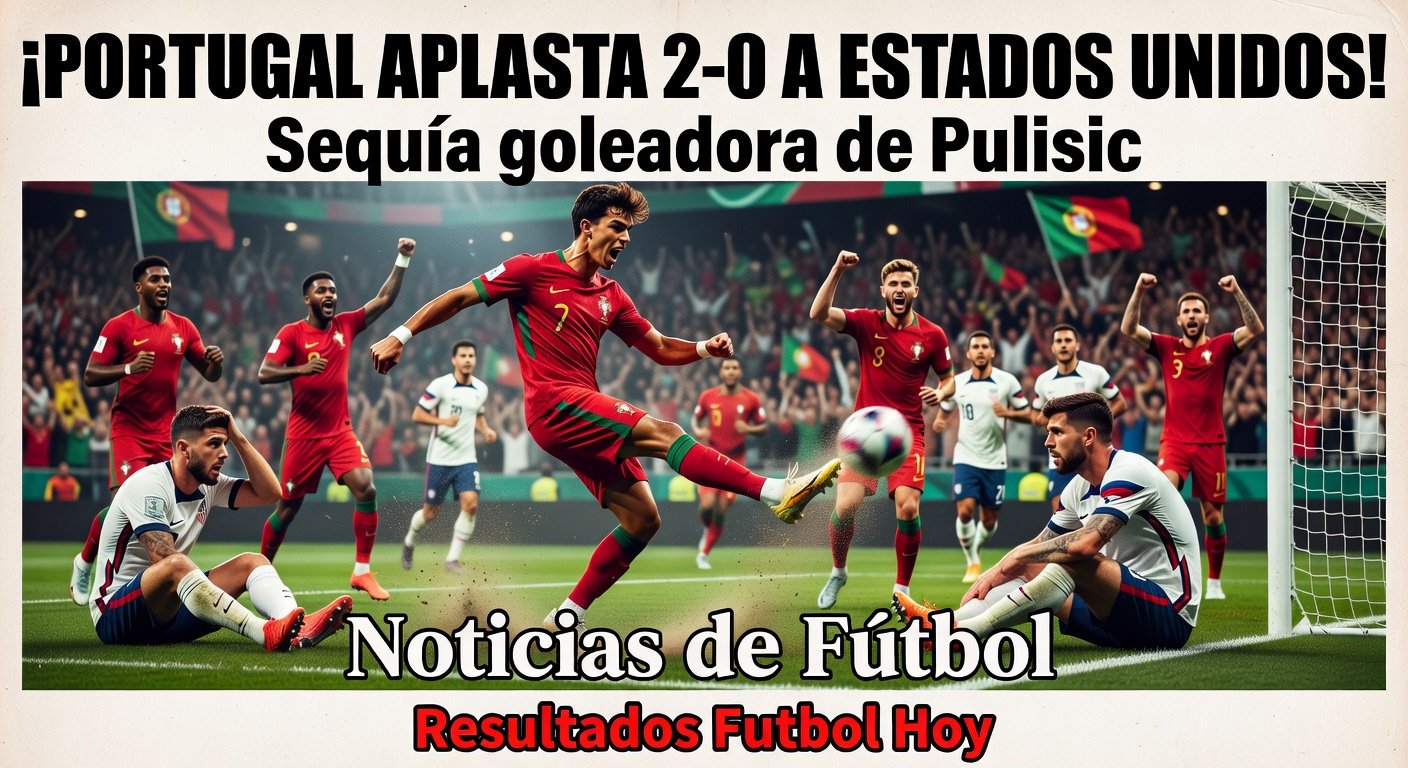 USA 0-2 Portugal in friendly amid Pulisic goal drought (Sky Sports / ESPN)