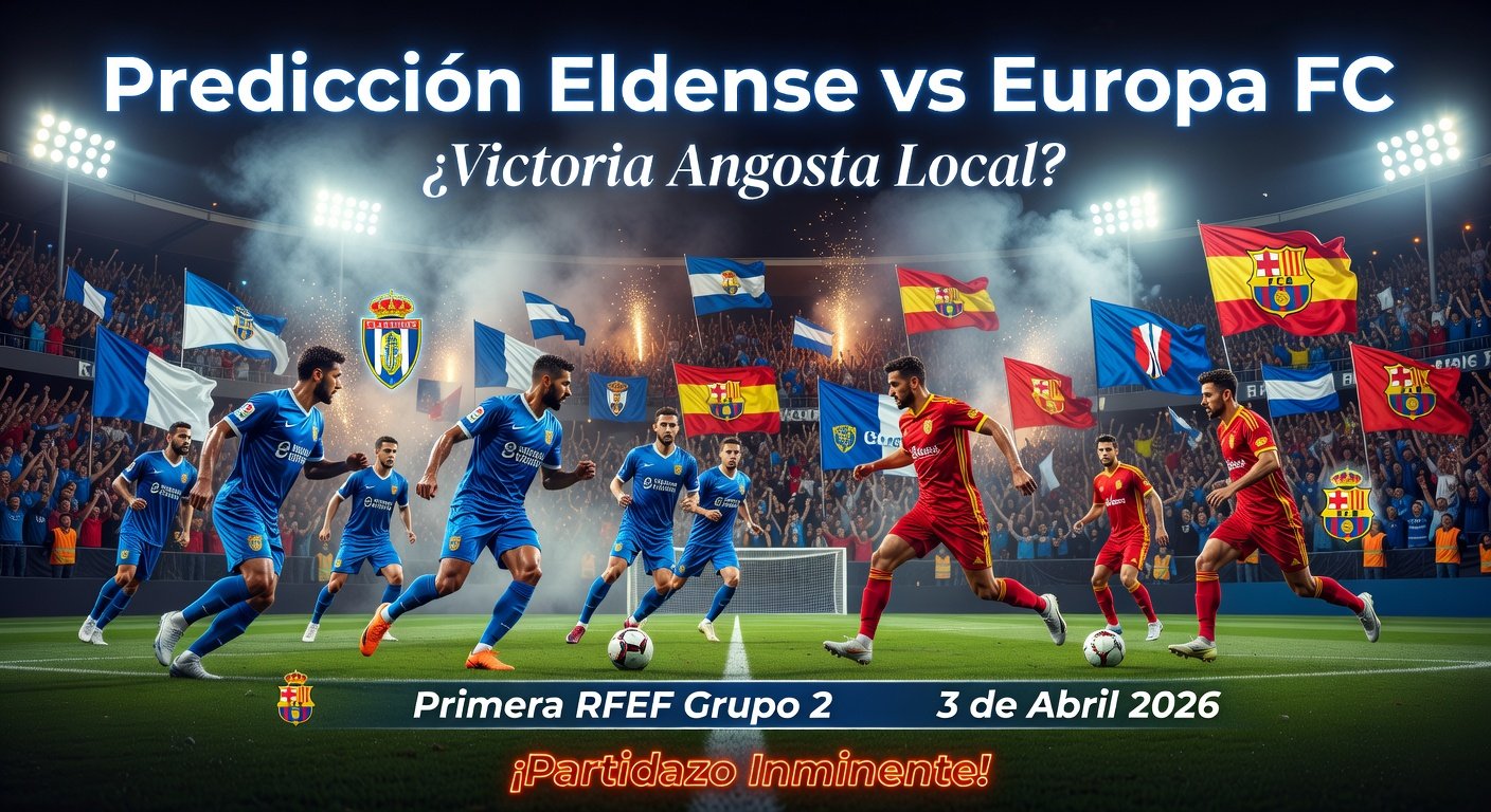 Eldense vs Europa Fc Pronóstico / Prediction