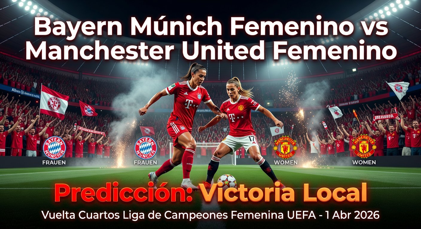 Bayern Munich W vs Manchester United W Pronóstico / Prediction