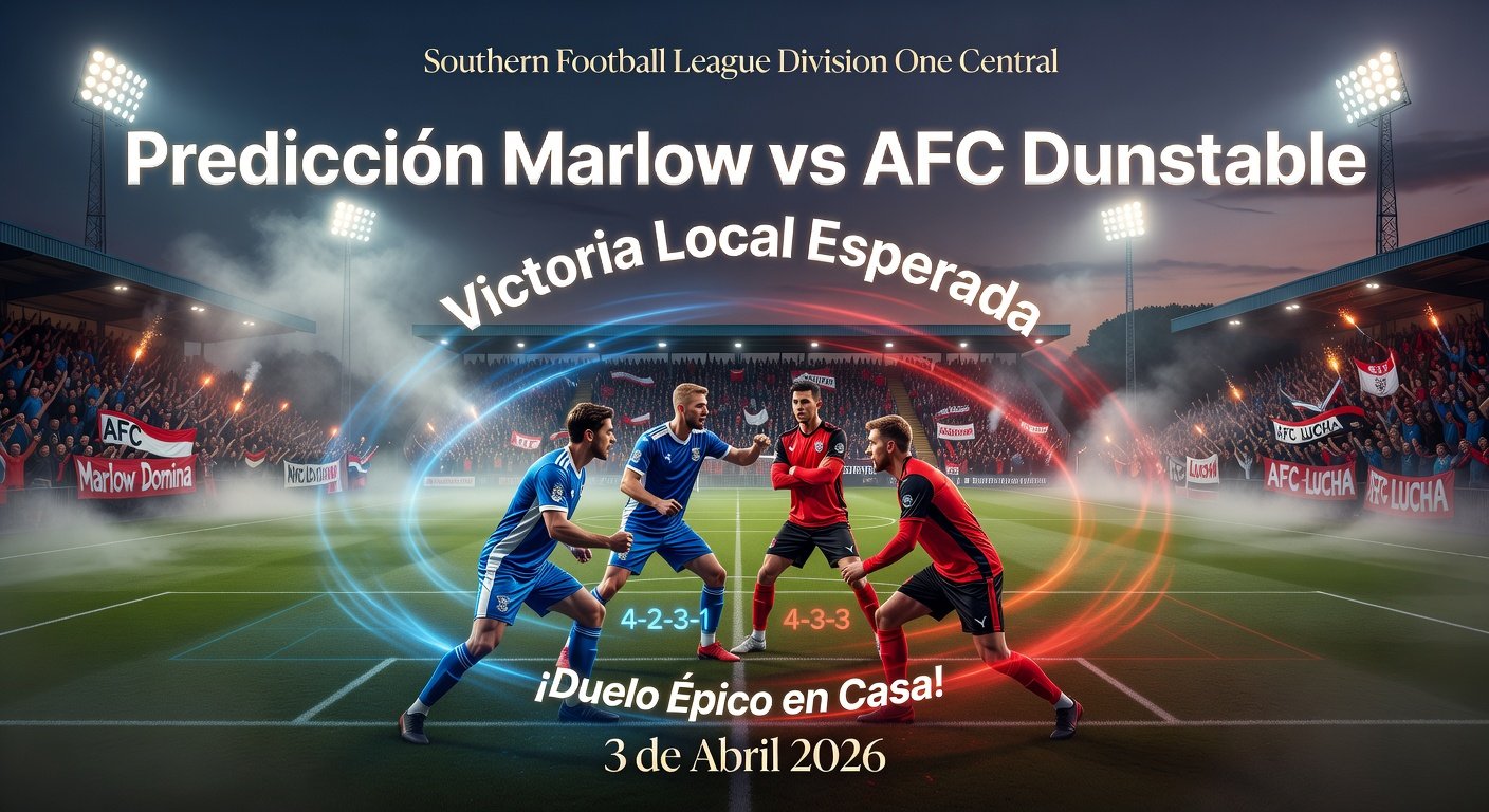 Marlow vs AFC Dunstable Pronóstico / Prediction