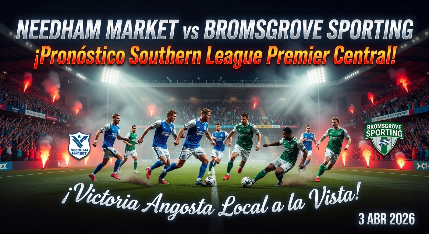 Needham Market vs Bromsgrove Sporting Pronóstico / Prediction